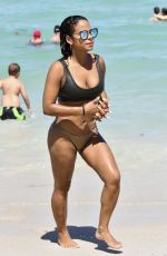 CHRISTINA MILIAN in Bikini at a Beach in Miami 07/01/2017