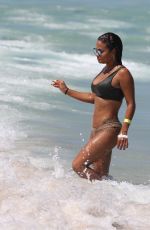 CHRISTINA MILIAN in Bikini at a Beach in Miami 07/01/2017