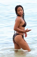 CHRISTINA MILIAN in Bikini on the Beach in Miami 07/18/2017