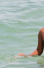 CHRISTINA MILIAN in Bikini on the Beach in Miami 07/20/2017