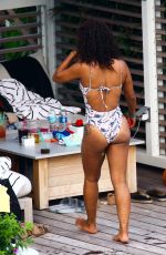 CHRISTINA MILIAN in Swimsuit at Her Hotel in Miami 07/16/2017