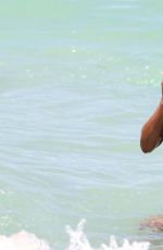 CHRISTINA MILIAN in Swimsuit on the Beach in Miami 07/02/2017