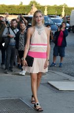 CHIARA FERRAGNI at Miu Miu Dinner at Paris Fashion Week 07/02/2017
