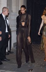 CINDY BRUNA at Vogue Party at Paris Fashion Week 07/04/2017