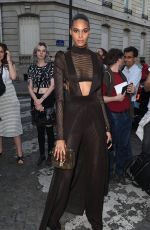 CINDY BRUNA at Vogue Party at Paris Fashion Week 07/04/2017