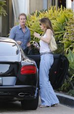 CINDY CRAWFORD at Cafe Habana in Malibu 07/07/2017