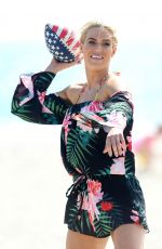 CJ PERRY Out and About in Venice Beach 07/04/2017