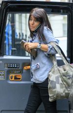 CLAUDA WINKLEMAN Arrives at Her Home in London 07/20/2017