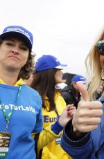 CLAUDIA LEITTE at The Stock Car in Curitiba, Brazil 07/02/2017