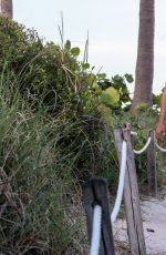 CLAUDIA ROMANI in Bikini on the Beach in Miami 07/02/2017
