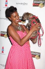 CONDOLA RASHAD at 19th Annual Broadway Barks Animal Adoption Event in New York 07/08/2017