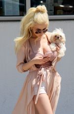 COURTNEY STODDEN Out in Los Angeles 06/30/2017
