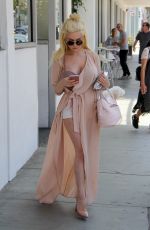 COURTNEY STODDEN Out in Los Angeles 06/30/2017