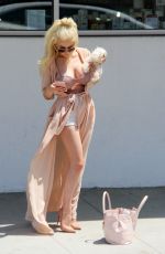 COURTNEY STODDEN Out in Los Angeles 06/30/2017