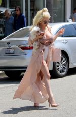 COURTNEY STODDEN Out in Los Angeles 06/30/2017
