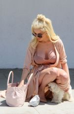 COURTNEY STODDEN Out in Los Angeles 06/30/2017