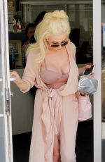 COURTNEY STODDEN Out in Los Angeles 06/30/2017