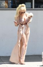 COURTNEY STODDEN Out in Los Angeles 06/30/2017