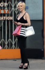 COURTNEY STODDEN Out Shopping in Los Angeles 07/01/2017