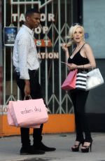 COURTNEY STODDEN Out Shopping in Los Angeles 07/01/2017