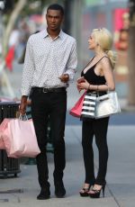 COURTNEY STODDEN Out Shopping in Los Angeles 07/01/2017