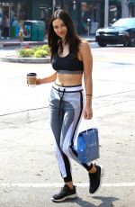 CRYSTAL REED Out for Coffee After a Work Out in Redondo Beach 06/29/2017