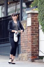 DAISY LOWE Out with Her Dog in London 07/03/2017