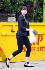 DAISY LOWE Out with Her Dog in London 07/03/2017