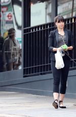 DAISY LOWE Out with Her Dog in London 07/03/2017