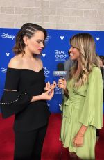 DAISY RIDLEY at Disney
