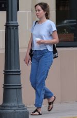 DAKOTA JOHNSON Out and About in Savannah 07/16/2917