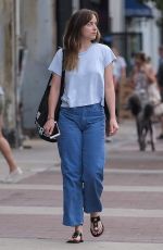 DAKOTA JOHNSON Out and About in Savannah 07/16/2917