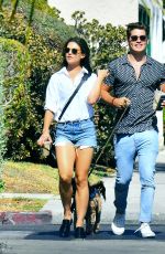 DANIELLE CAMPBELL and Gregg Sulkin Out in Los Angeles 07/25/2017