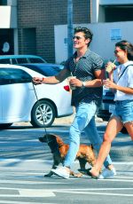 DANIELLE CAMPBELL and Gregg Sulkin Out in Los Angeles 07/25/2017