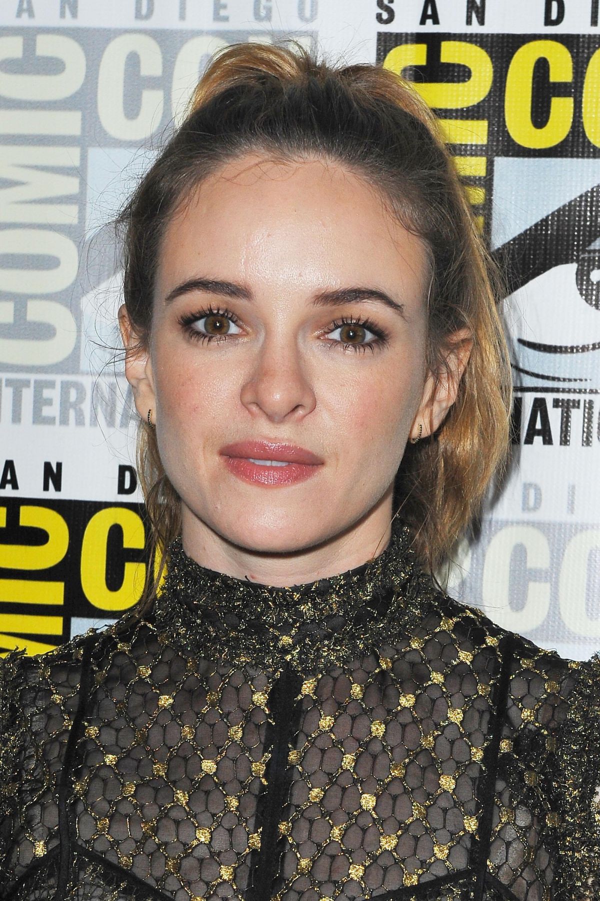 DANIELLE PANABAKER at The Flash Panel at Comic-con in San Diego 07/22/2017