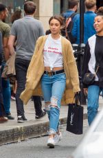 DANIELLE PEAZER Out and About in London 07/20/2017