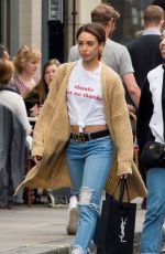 DANIELLE PEAZER Out and About in London 07/20/2017
