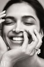 DEEPIKA PADUKONE for Vanity Fair on Jewellery, August 2017