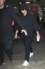 DEMI LOVATO at LAX Airport in Los Angeles 07/07/2017