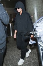 DEMI LOVATO at LAX Airport in Los Angeles 07/07/2017