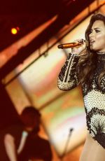 DEMI LOVATO Perfomrs at Villa Mix Festival in Goiania 07/01/2017 