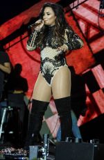 DEMI LOVATO Perfomrs at Villa Mix Festival in Goiania 07/01/2017 