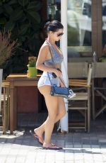 DEMI ROSE MAWBY Out and About in Ibiza 07/29/2017