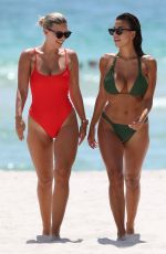 DEVIN BRUGMAN and NATASHA OAKLEY in Biknis on the Beach in Miami 07/19/2017