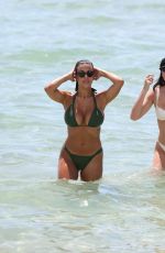 DEVIN BRUGMAN and NATASHA OAKLEY in Biknis on the Beach in Miami 07/19/2017