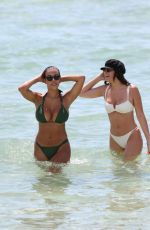 DEVIN BRUGMAN and NATASHA OAKLEY in Biknis on the Beach in Miami 07/19/2017