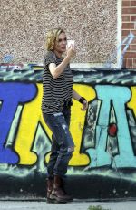 DIANE KRUGER on the Set of JT Leroy in Winnepeg 07/18/2017