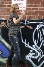 DIANE KRUGER on the Set of JT Leroy in Winnepeg 07/18/2017