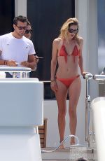 DOUTZEN KROES in Bikini at a Yacht in France 07/27/2017
