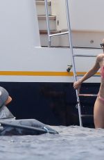 DOUTZEN KROES in Bikini on a Yacht in France 07/27/2017